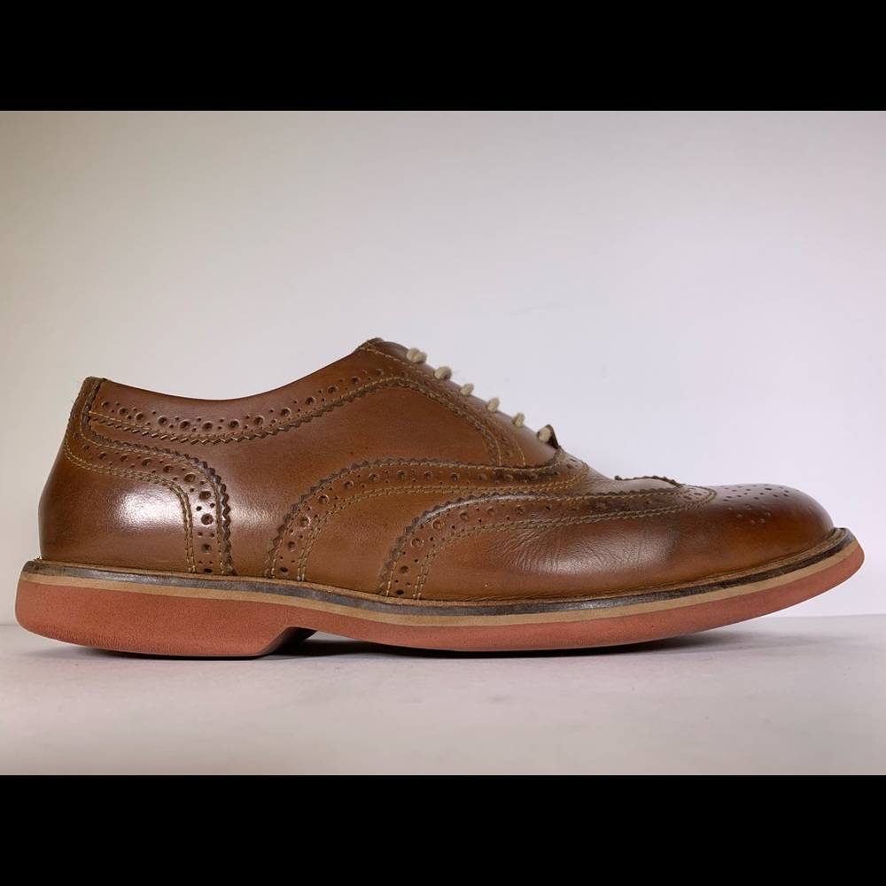 1901 Brown Leather Wingtip Oxford shoes Men’s 11.5